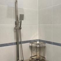 Bộ vòi sen cây tắm đứng nóng lạnh Inox 304 thân vuông cao cấp