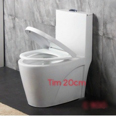 Bồn Cầu liền 1 khối Tâm xả 200mm ( 20cm ) Tphcm