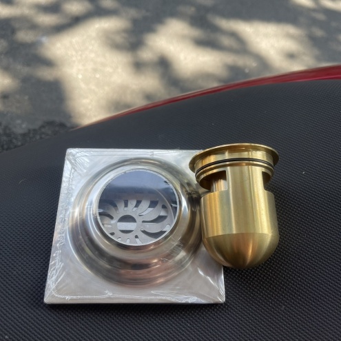 Phễu thu sàn, thoát sàn chống hôi tuyệt đối chống trào ngược D60, D76, D90, D100, D110 Inox 304 tại tphcm