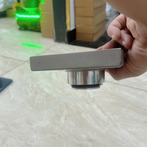 Phễu Ga thoát sàn, thu nước Cắt âm gạch nhà tắm 12×12cm Inox SUS 304