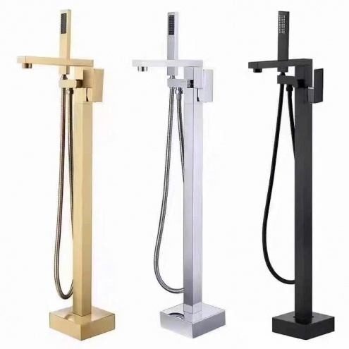 Bộ Vòi Sen bồn tắm đặt sàn nóng lạnh cho bồn tắm KM giá rẻ